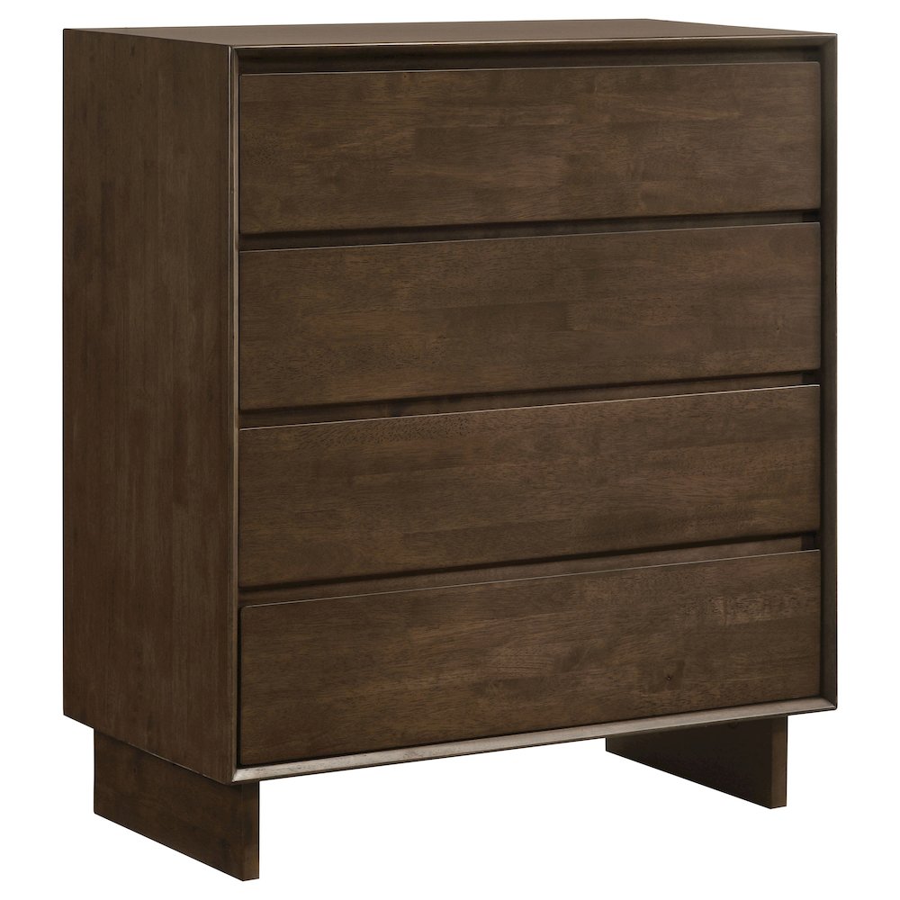Glenwood 5-piece Eastern King Bedroom Set Warm Brown. Picture 11