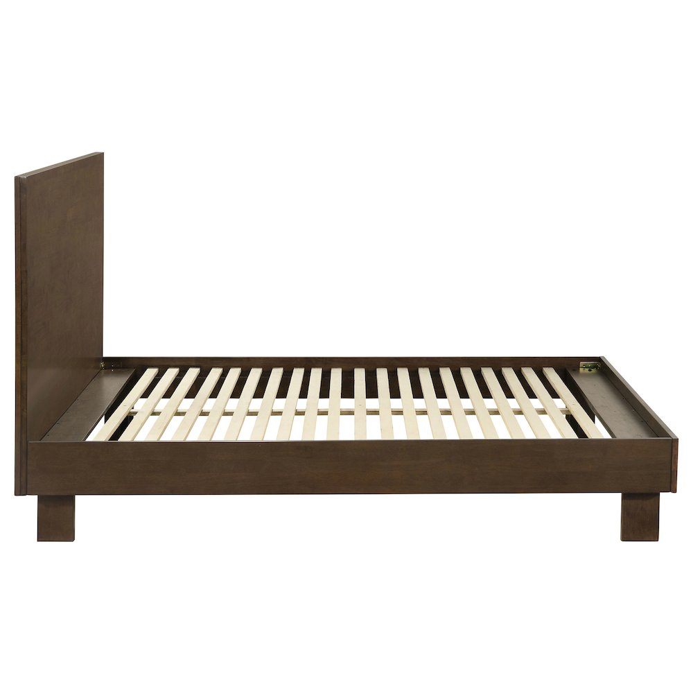 Glenwood 48-inch Queen Platform Panel Bed Warm Brown. Picture 6