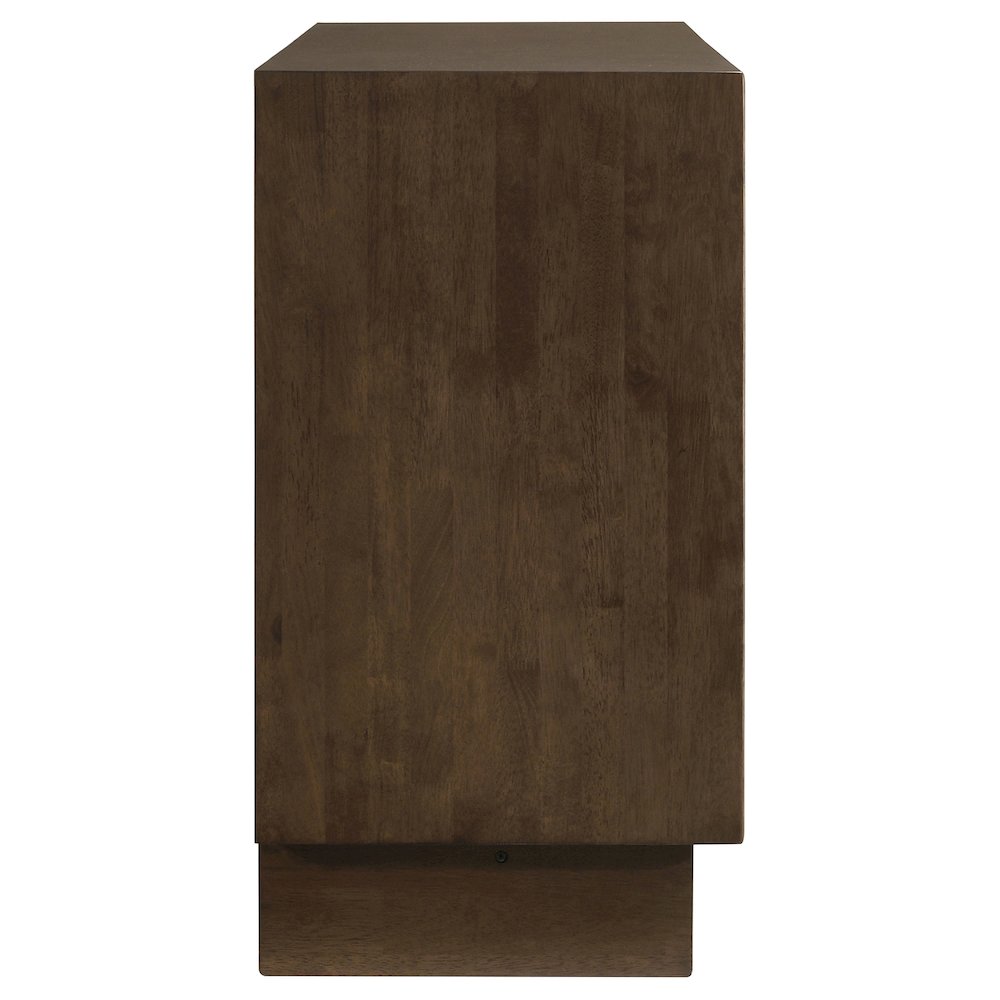 Glenwood 6-drawer Dresser Cabinet Warm Brown. Picture 9