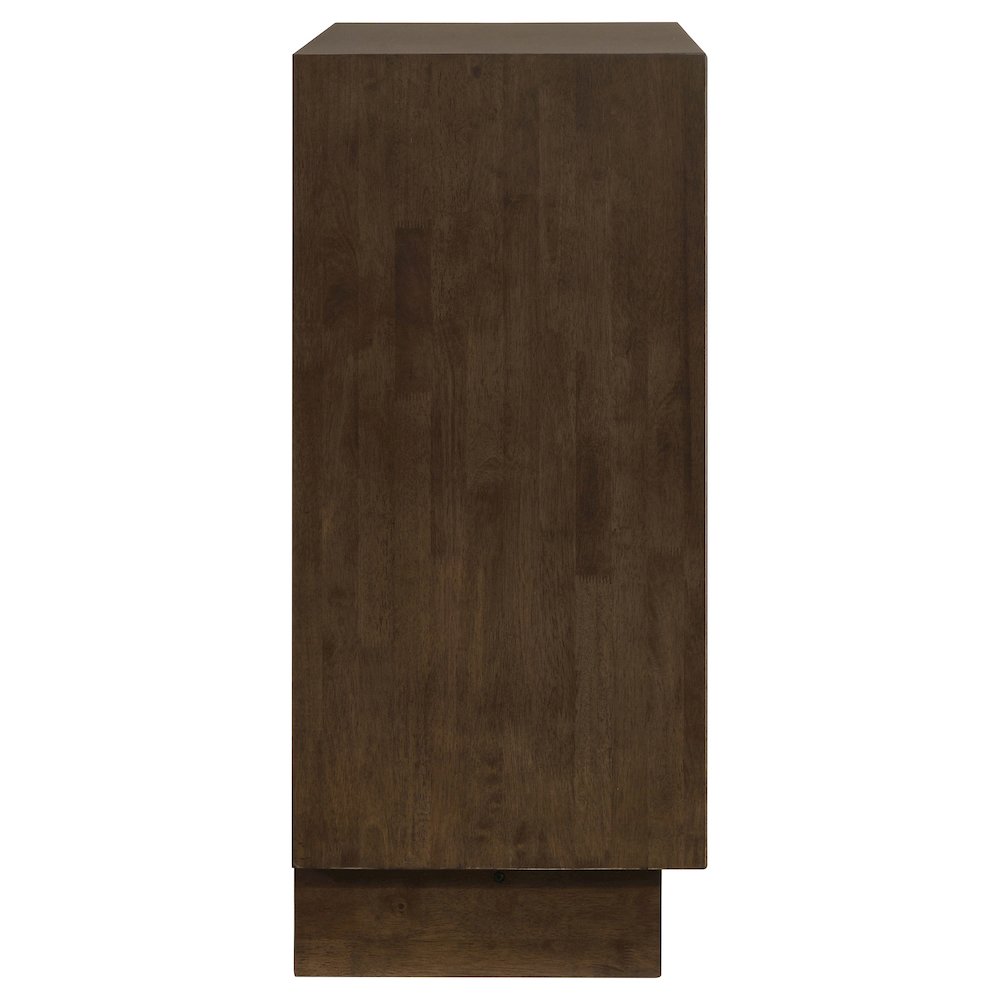 Glenwood 4-drawer Chest of Drawers Warm Brown. Picture 9
