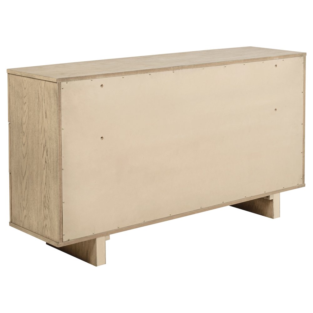 Kailani 9-drawer Dresser Cabinet Beige Oak. Picture 6