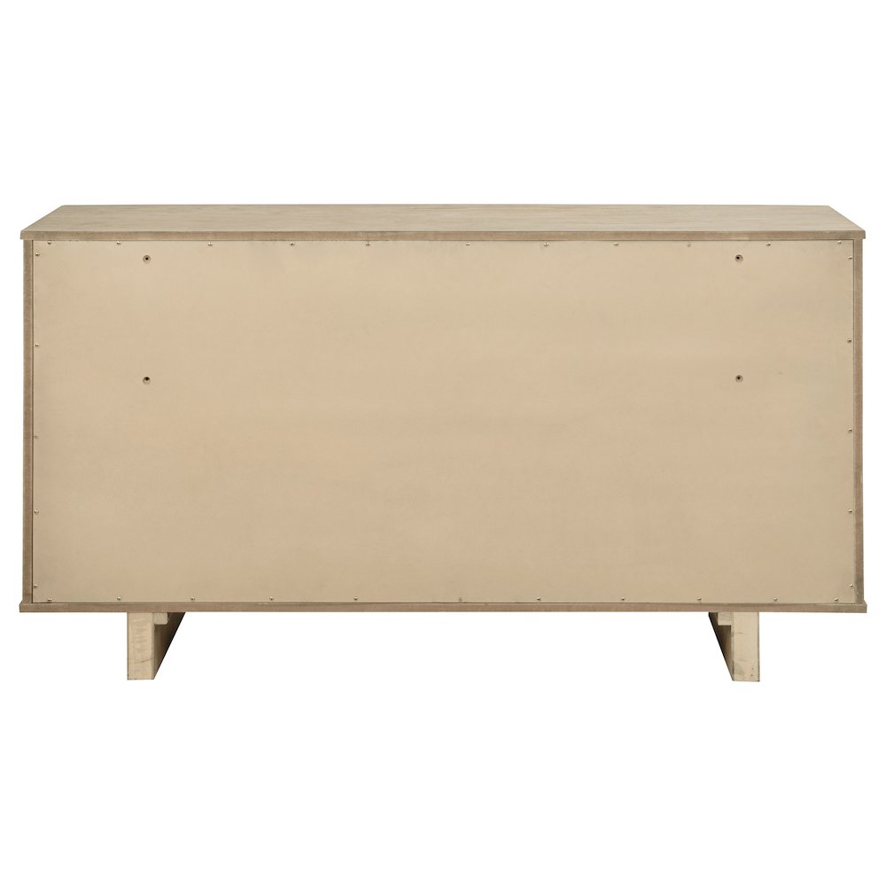 Kailani 9-drawer Dresser Cabinet Beige Oak. Picture 7