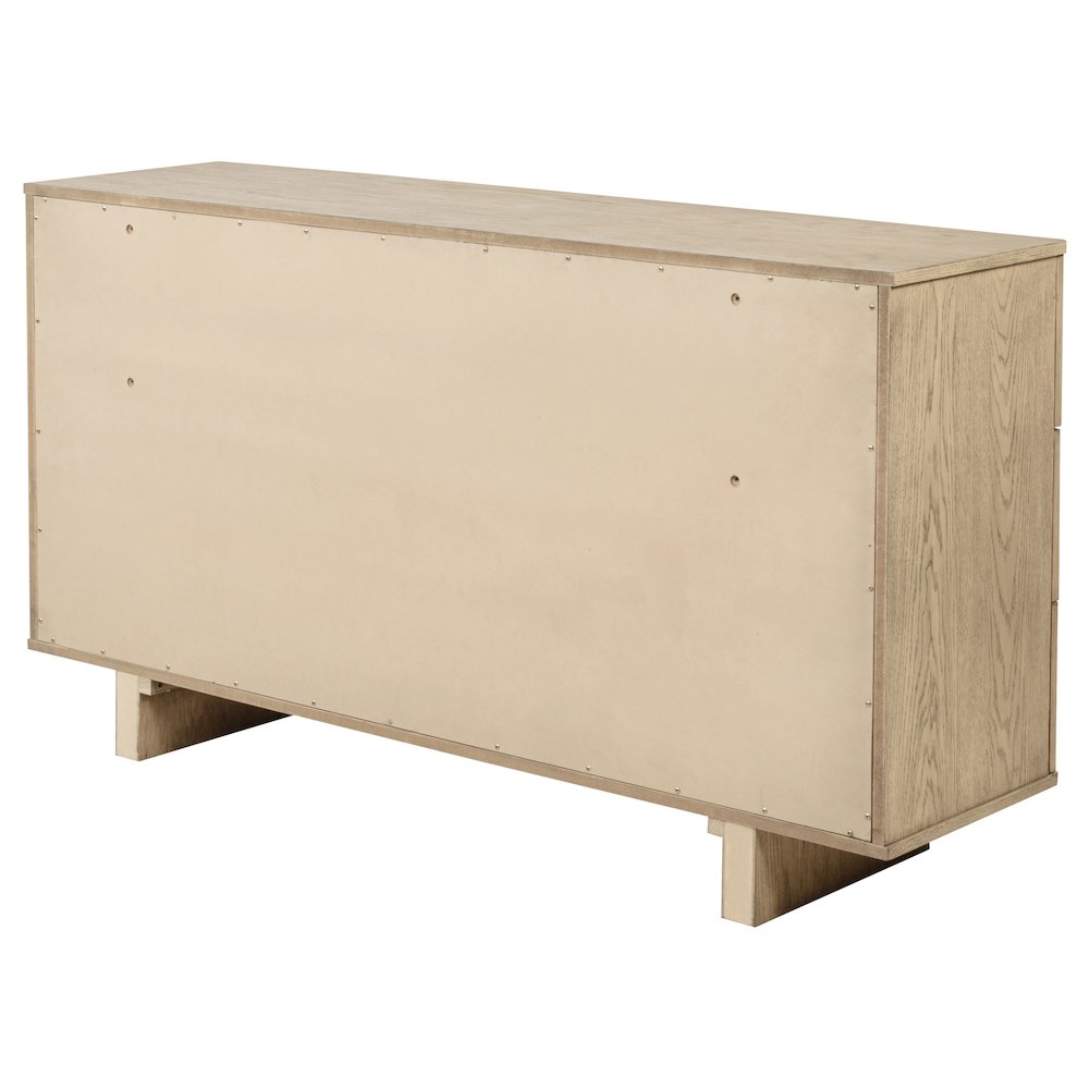 Kailani 9-drawer Dresser Cabinet Beige Oak. Picture 8