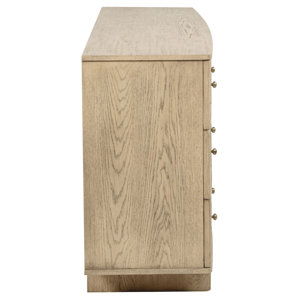 Kailani 9-drawer Dresser Cabinet Beige Oak. Picture 9