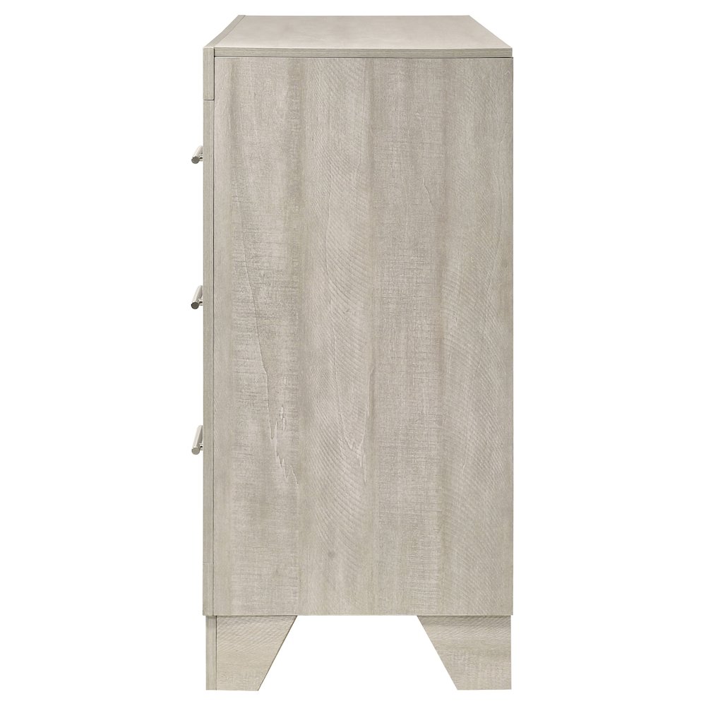 Trenton 6-drawer Bedroom Dresser Rustic Cream. Picture 5