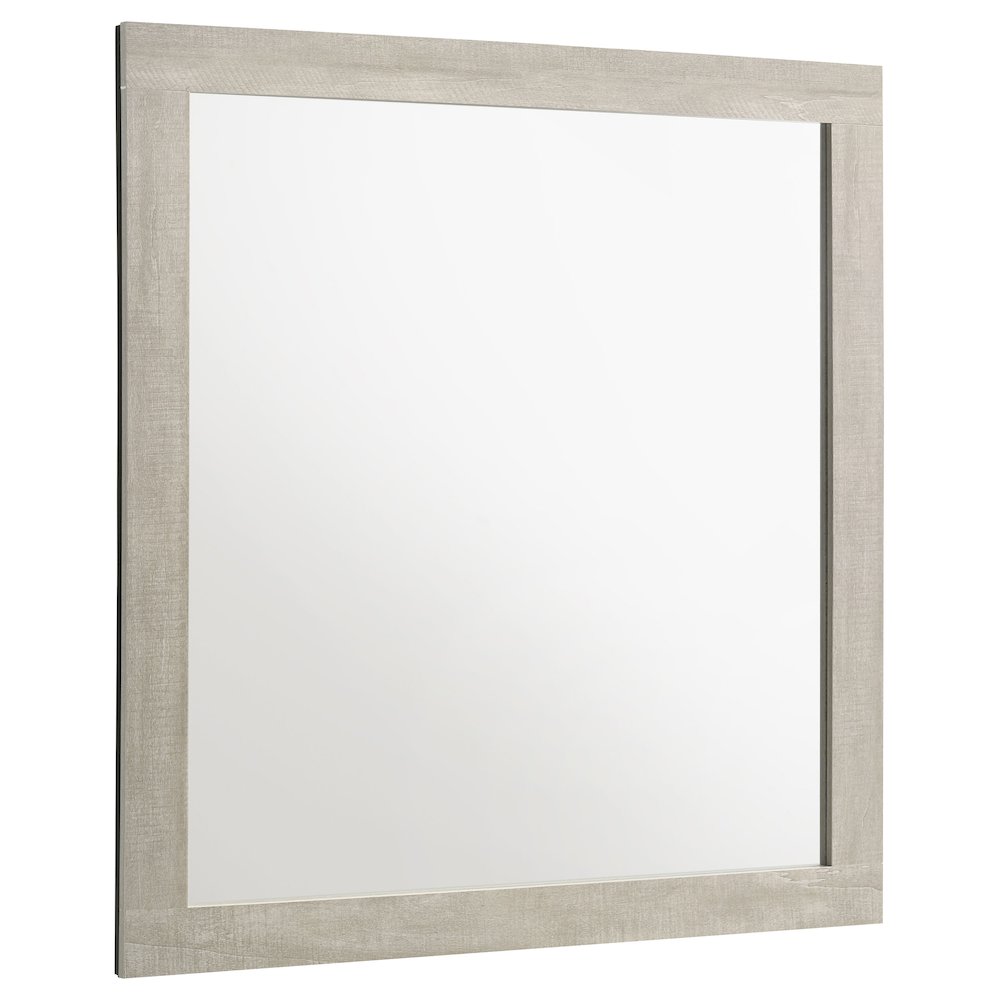 Trenton Dresser Mirror Rustic Cream. Picture 1