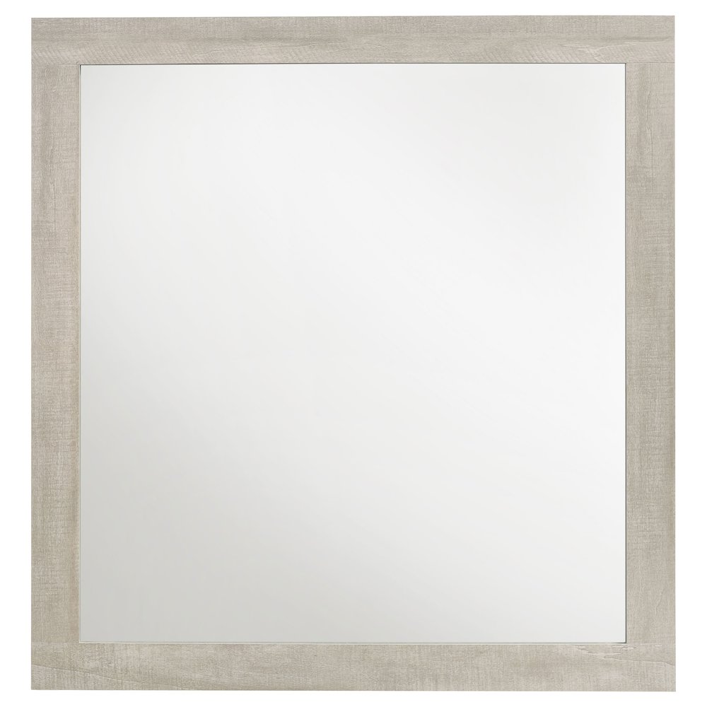 Trenton Dresser Mirror Rustic Cream. Picture 3