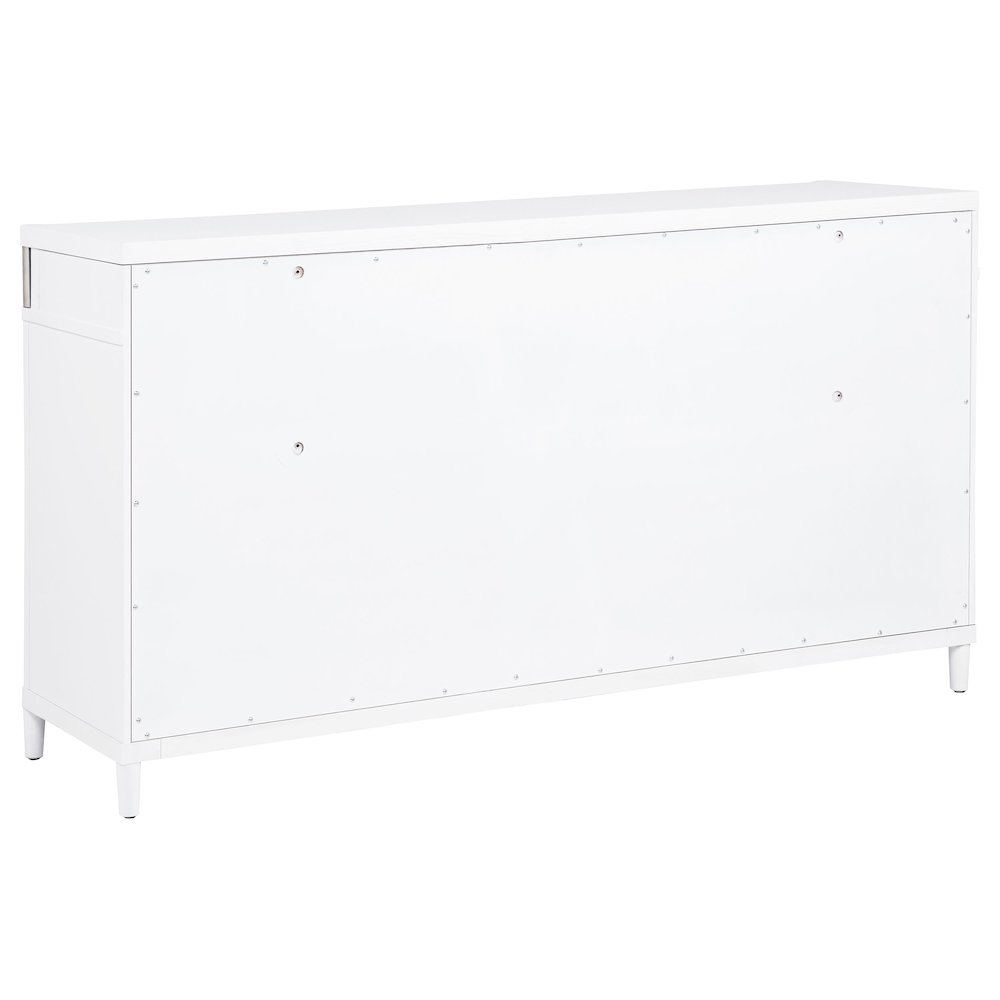 Gracemont 4-piece California King Bedroom Set White. Picture 8