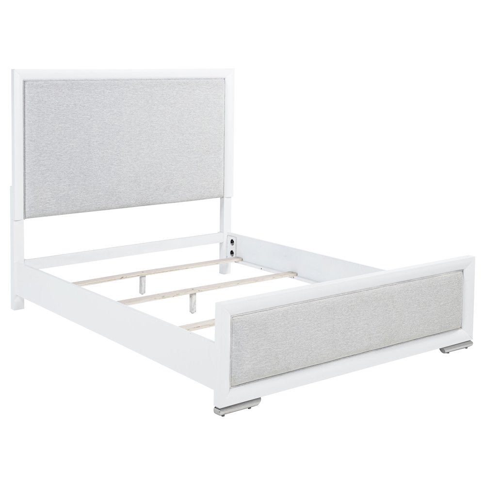 Gracemont 4-piece Queen Bedroom Set White. Picture 2