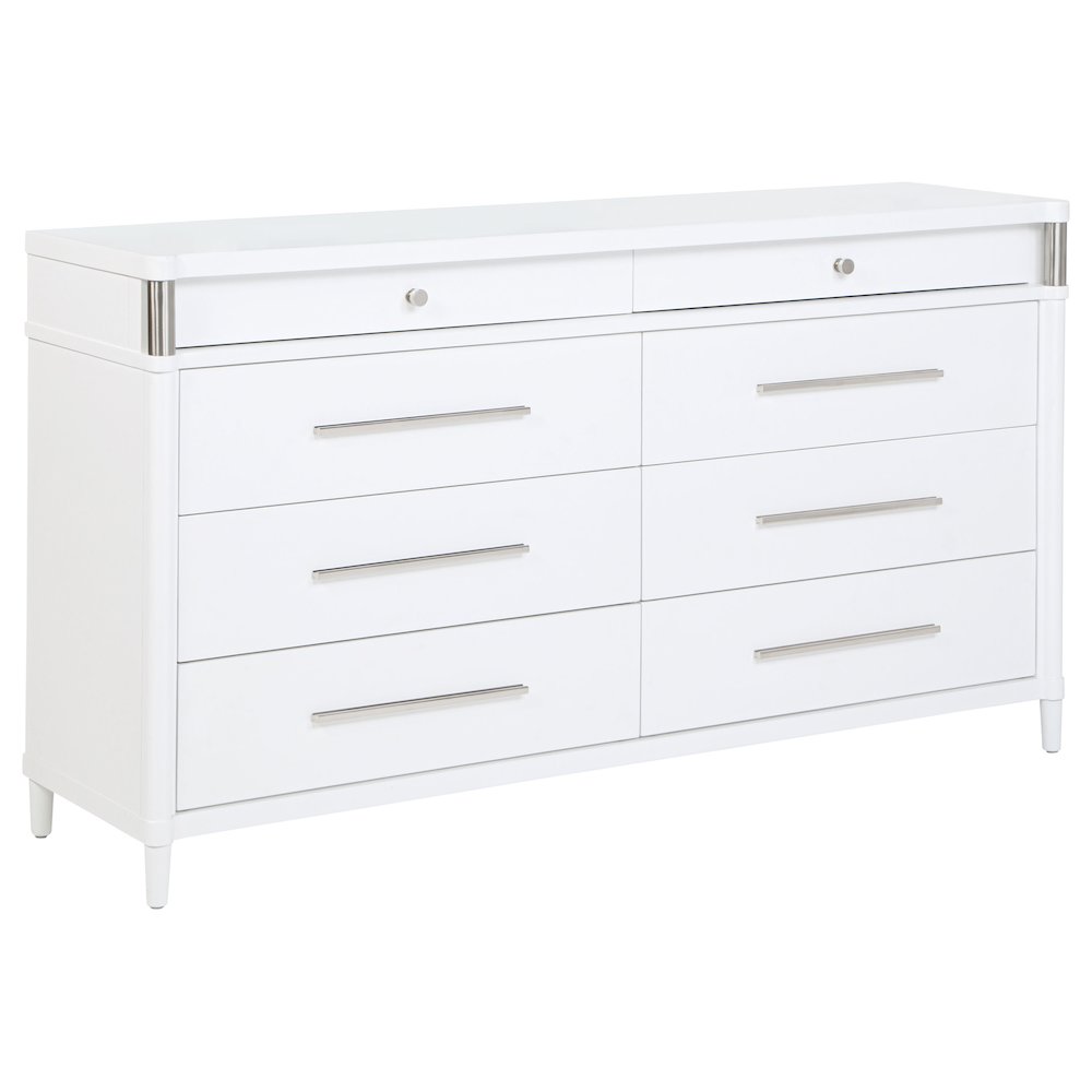 Gracemont 4-piece Queen Bedroom Set White. Picture 7