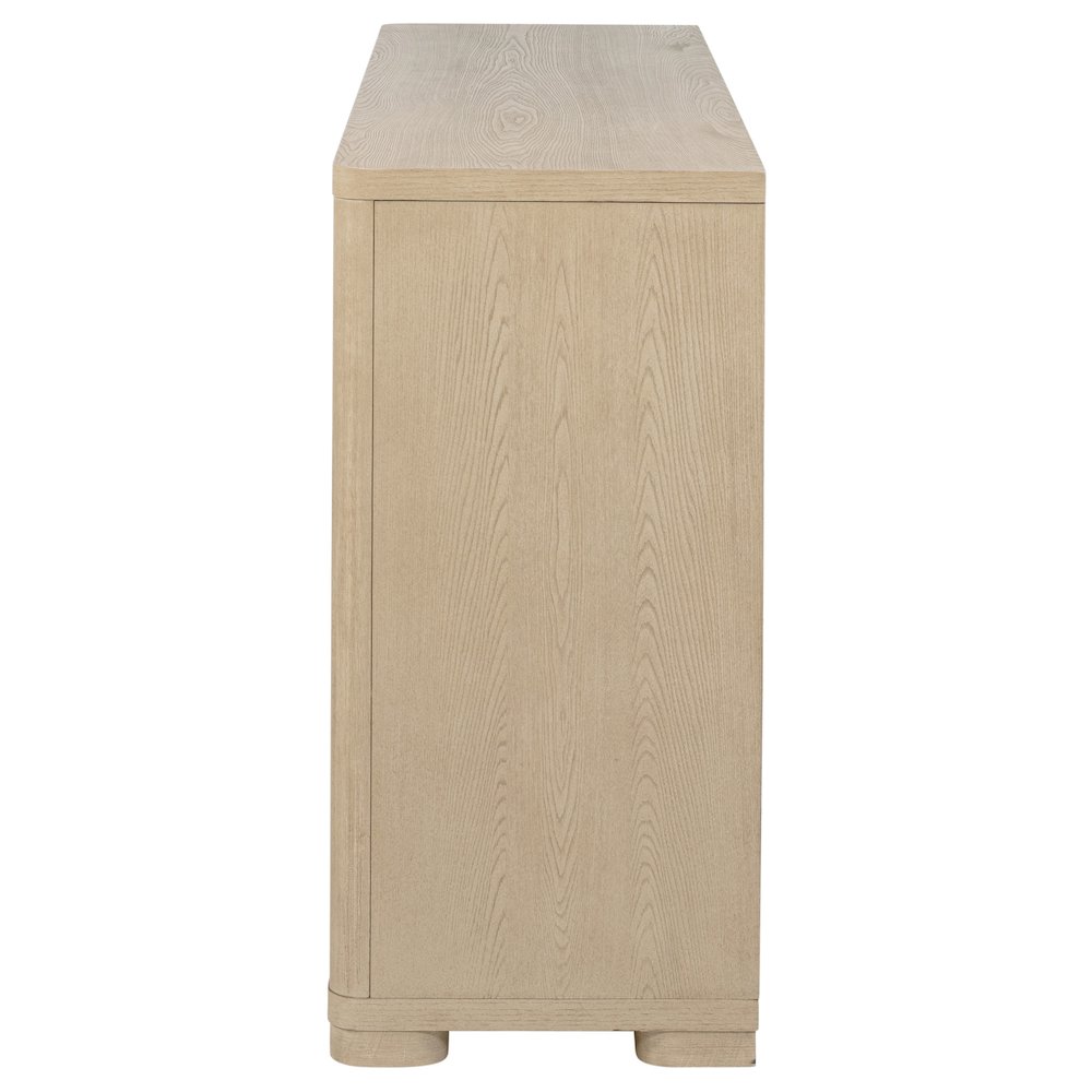 Ladera 6-drawer Bedroom Dresser Light Elm. Picture 5