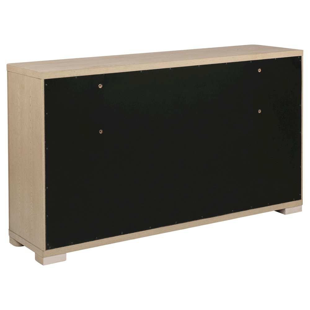Ladera 6-drawer Bedroom Dresser Light Elm. Picture 6