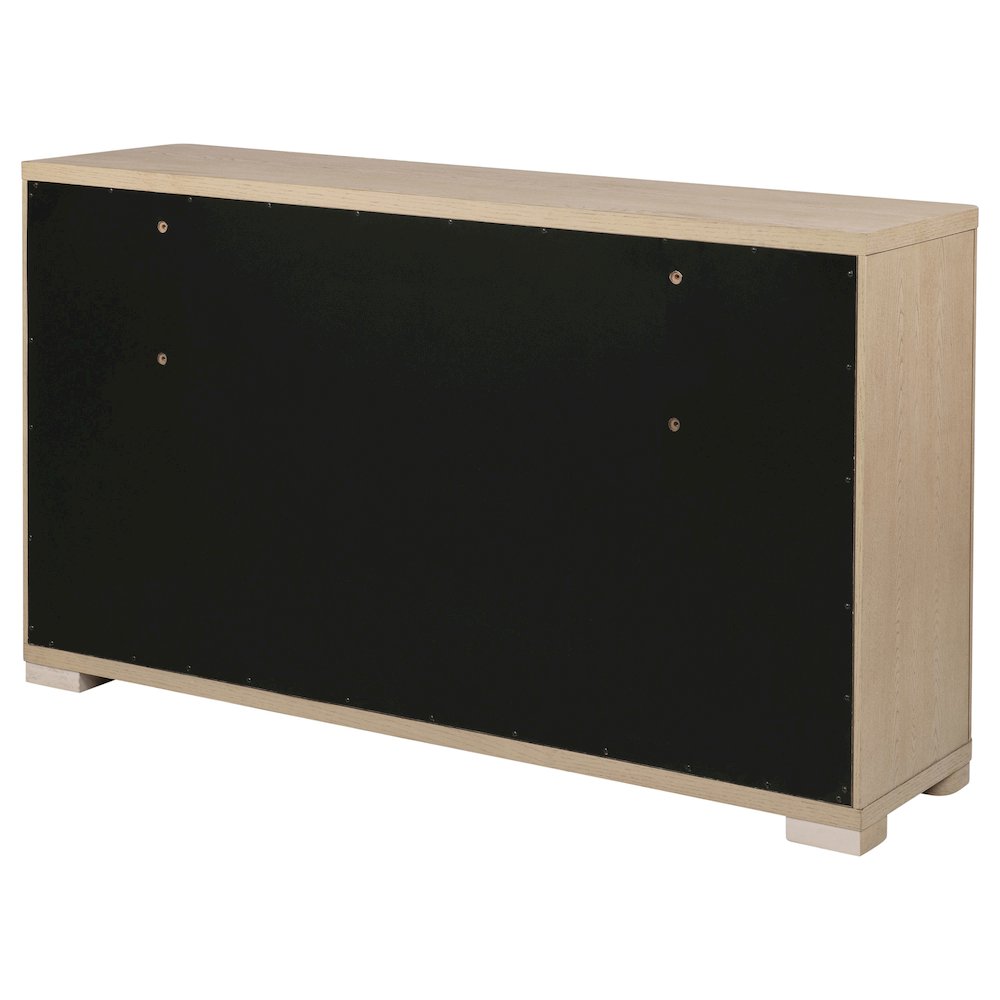 Ladera 6-drawer Bedroom Dresser Light Elm. Picture 8