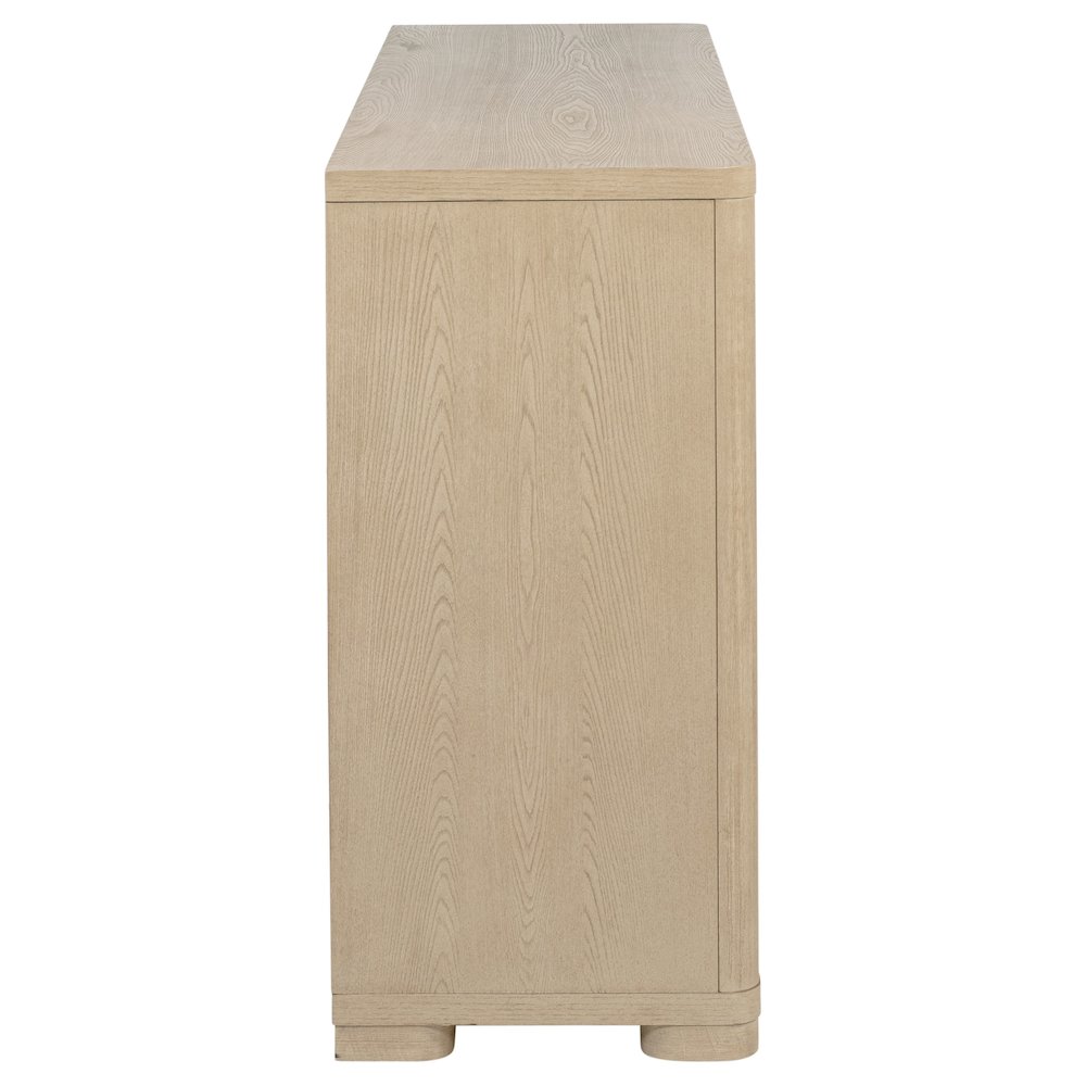Ladera 6-drawer Bedroom Dresser Light Elm. Picture 9