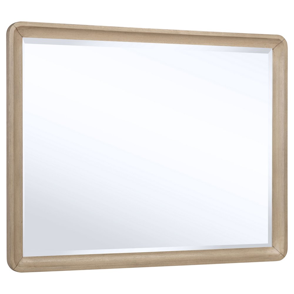 Ladera Dresser Mirror Light Elm. Picture 1
