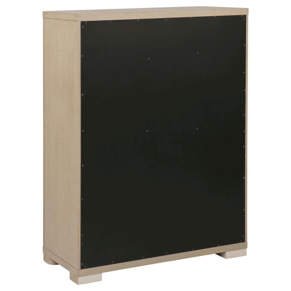 Ladera 5-drawer Bedroom Chest of Drawers Light Elm. Picture 6