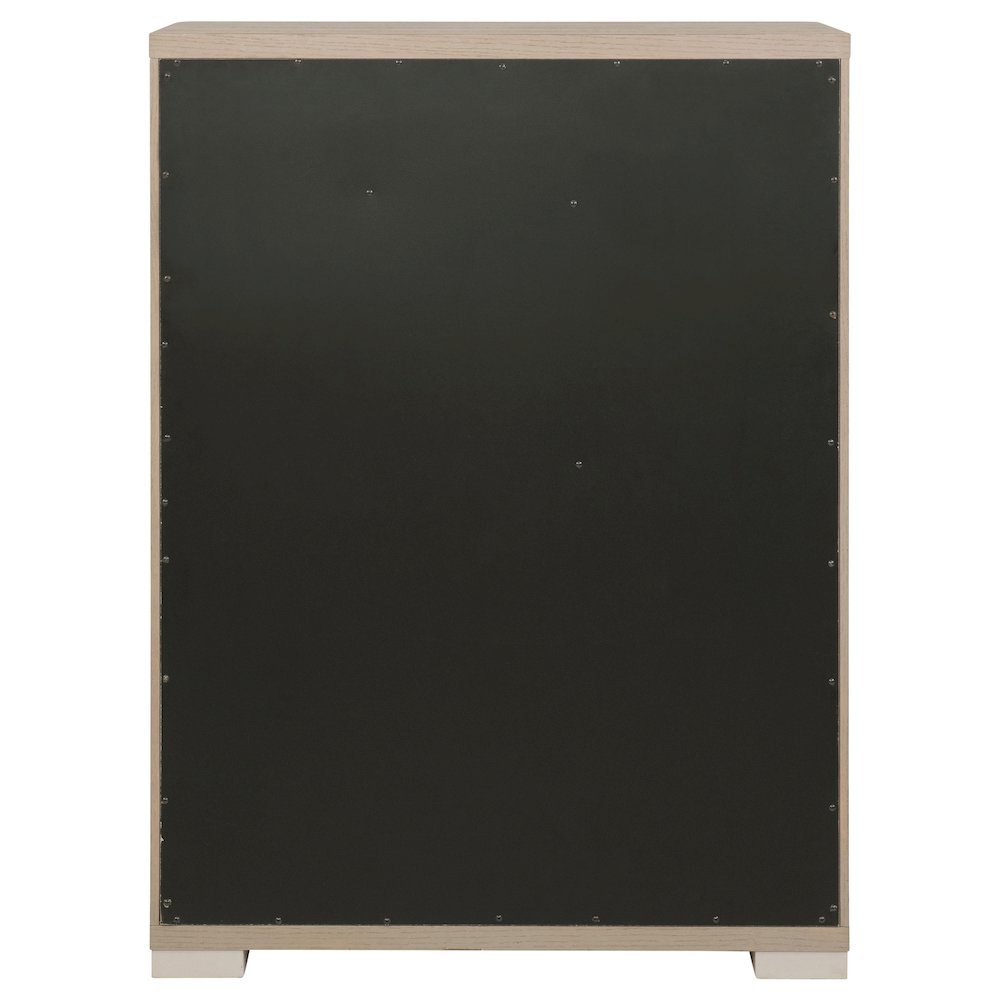 Ladera 5-drawer Bedroom Chest of Drawers Light Elm. Picture 7