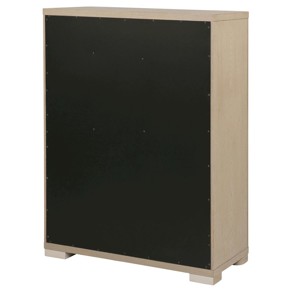 Ladera 5-drawer Bedroom Chest of Drawers Light Elm. Picture 8