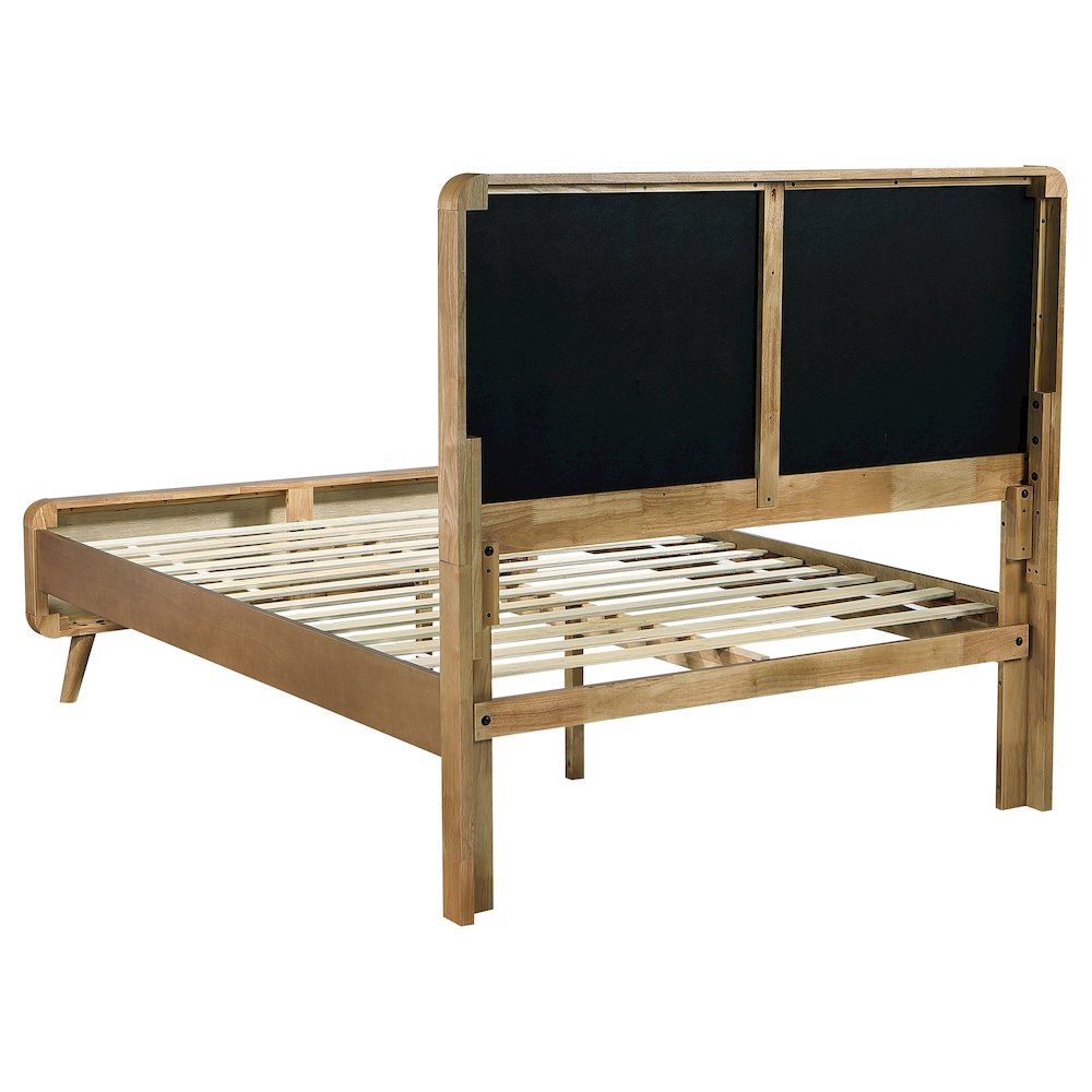 Robyn Wood Full Platform Bed Light Ash. Picture 5