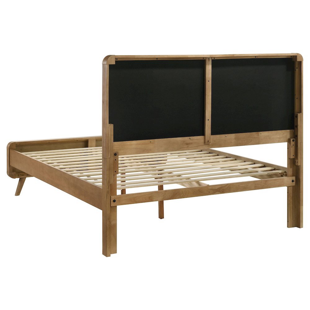 Robyn Wood California King Platform Bed Light Ash. Picture 7