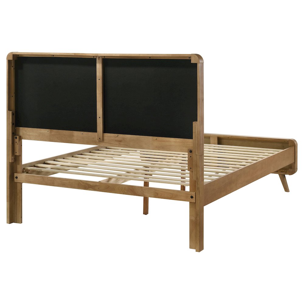 Robyn Wood California King Platform Bed Light Ash. Picture 8