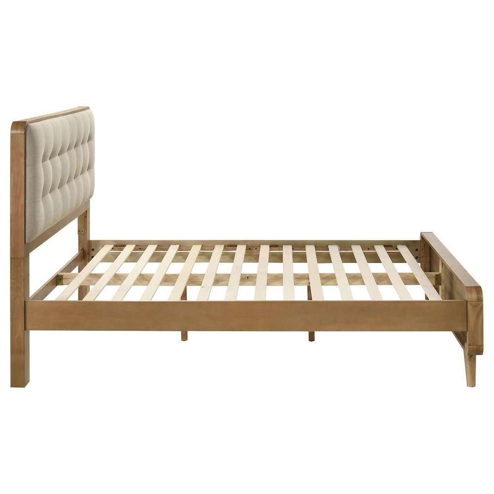 Robyn Wood California King Platform Bed Light Ash. Picture 9