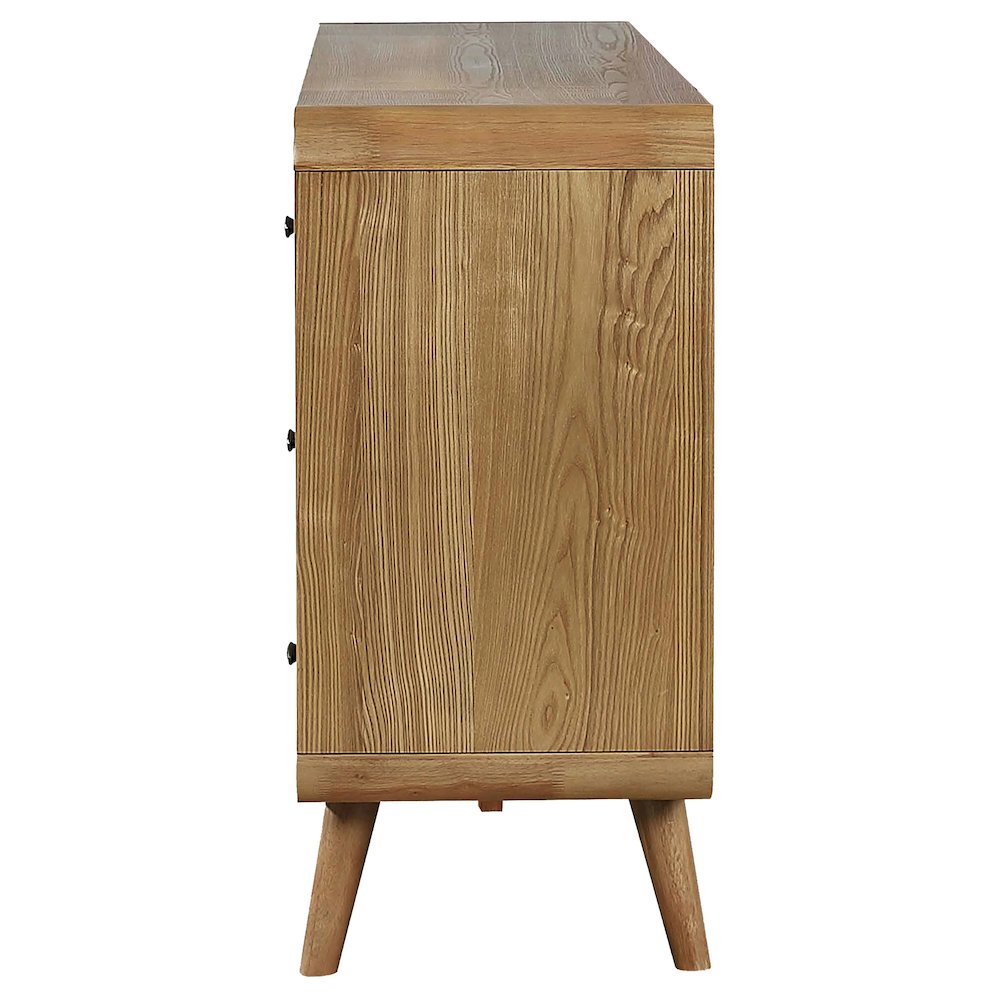 Robyn 6-drawer Dresser with Mirror Light Ash. Picture 5