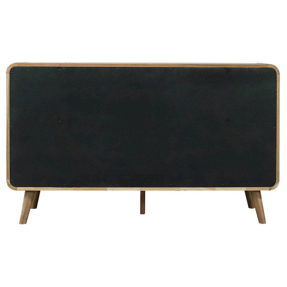 Robyn 6-drawer Dresser with Mirror Light Ash. Picture 7