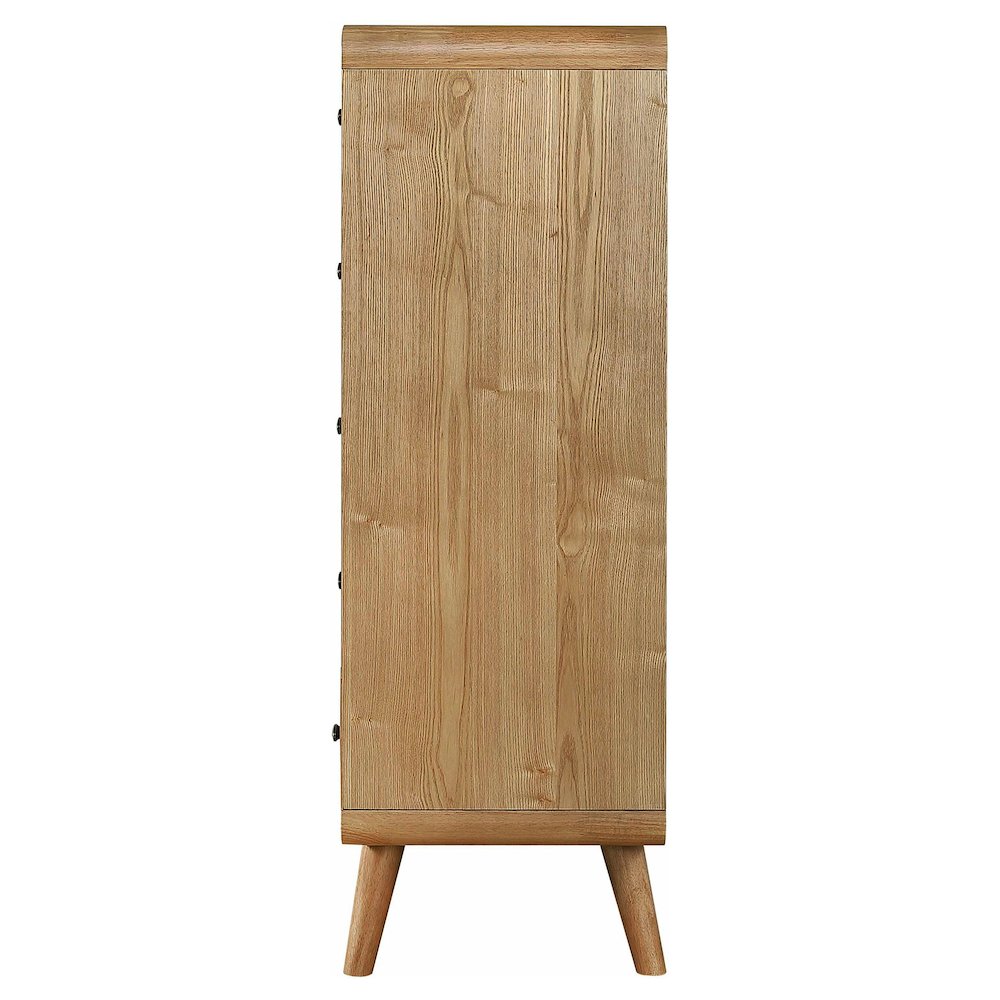 Robyn 5-drawer Bedroom Chest of Drawers Light Ash. Picture 5