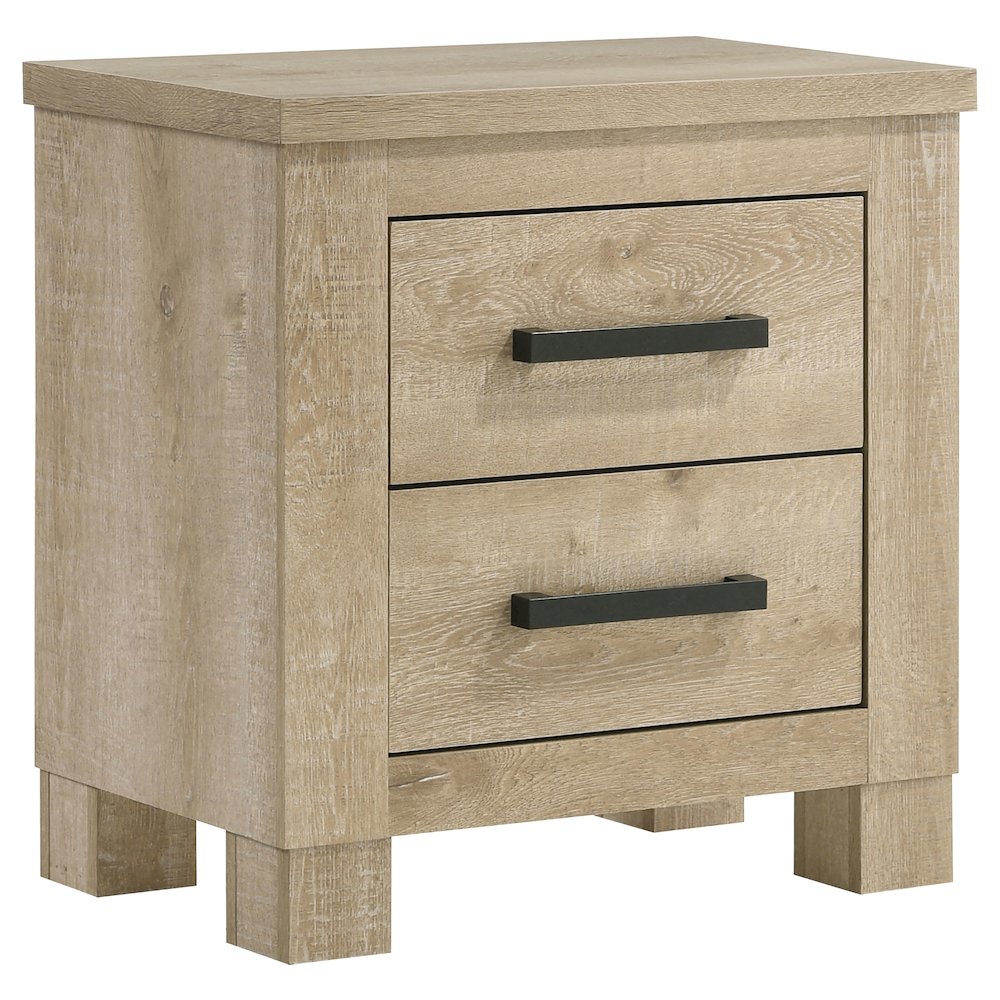 Oakglen 4-piece Queen Bedroom Set Weathered Oak. Picture 5