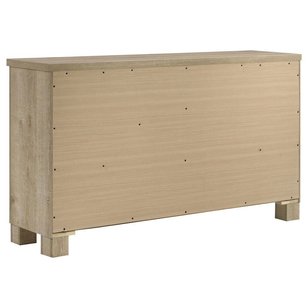 Oakglen 4-piece Queen Bedroom Set Weathered Oak. Picture 8