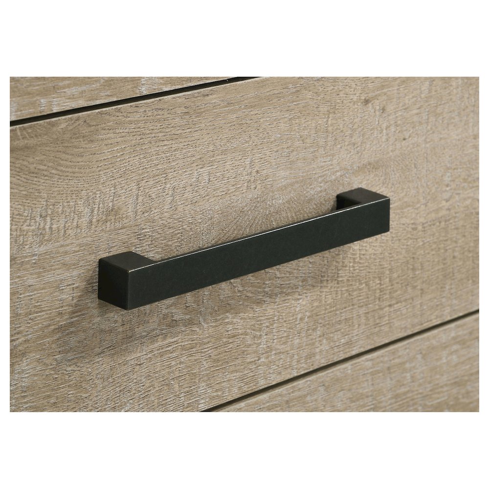 Oakglen 5-piece Queen Bedroom Set Weathered Oak. Picture 14