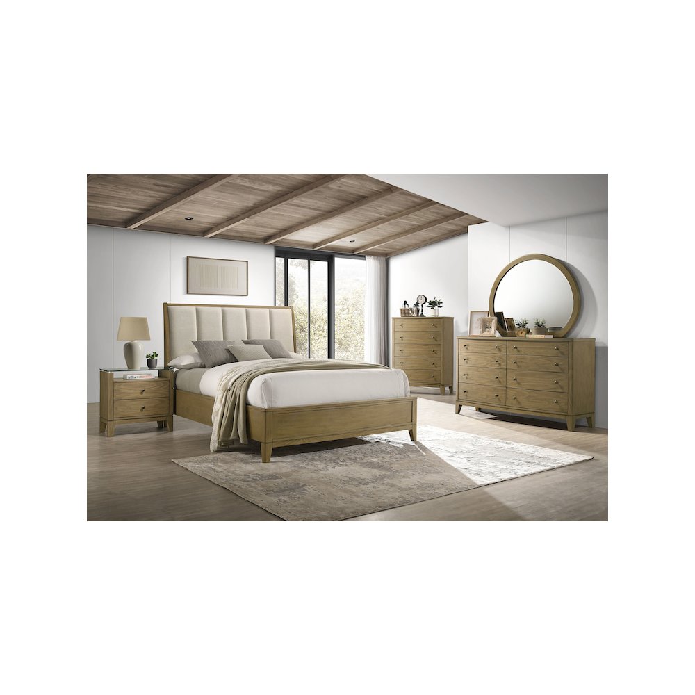 Granada 5-piece Eastern King Bedroom Set Natural Pine. Picture 13
