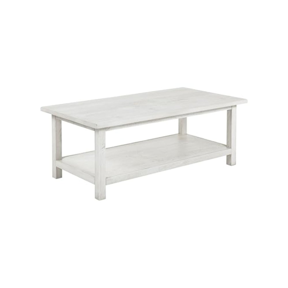 Payne 3-piece Coffee and 1-drawer End Table Set White. Picture 7