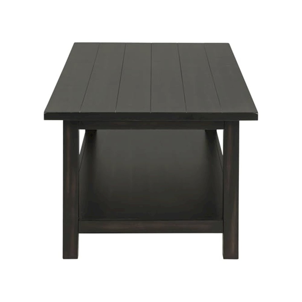 Payne 2-piece Coffee and 1-drawer End Table Set Java. Picture 9