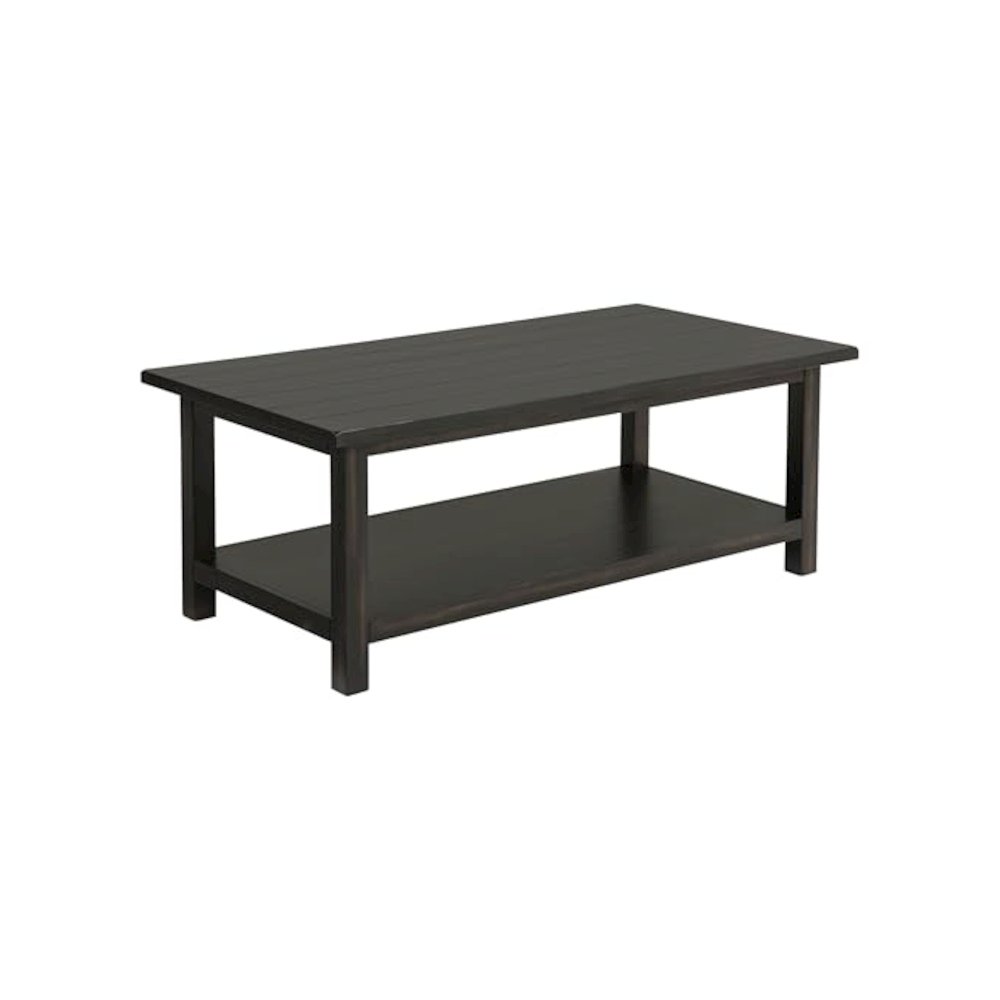 Payne 2-piece Coffee and 1-drawer End Table Set Java. Picture 7