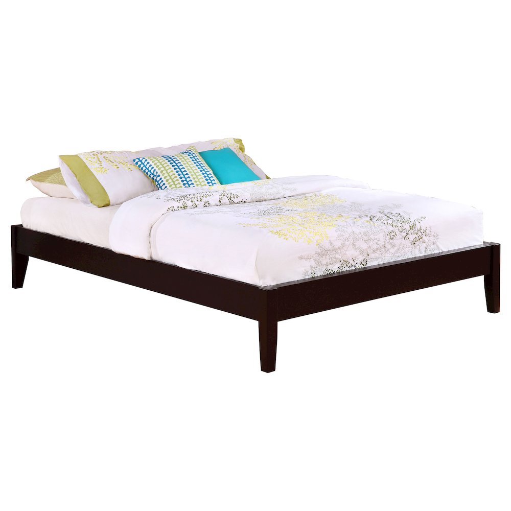 Hounslow Queen Universal Platform Bed Cappuccino. Picture 3