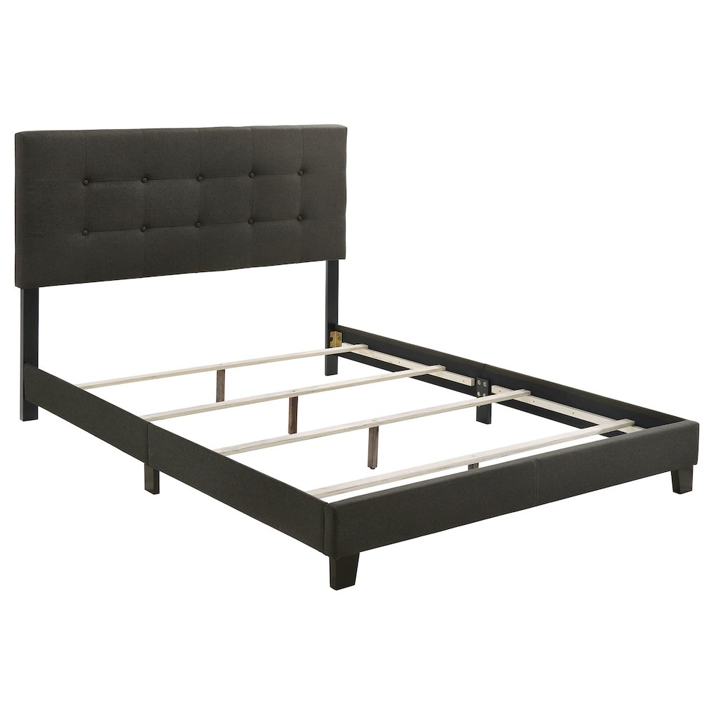 Mapes Upholstered Full Panel Bed Charcoal. Picture 1