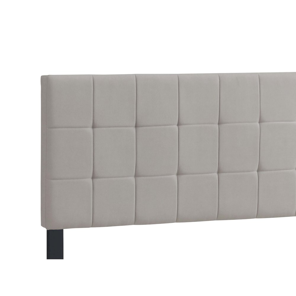 Fairfield Upholstered Queen Panel Bed Beige. Picture 7