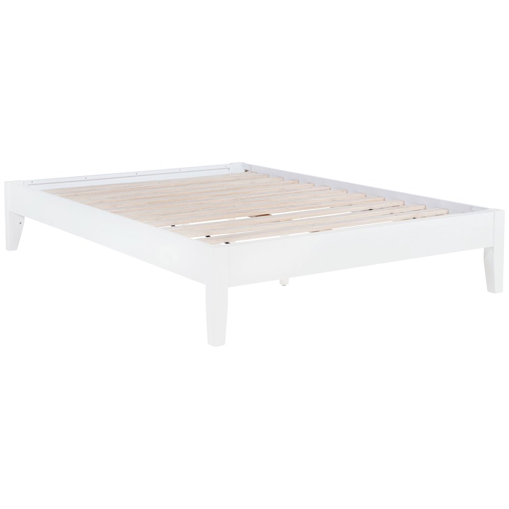 Hounslow Full Universal Platform Bed White. Picture 1
