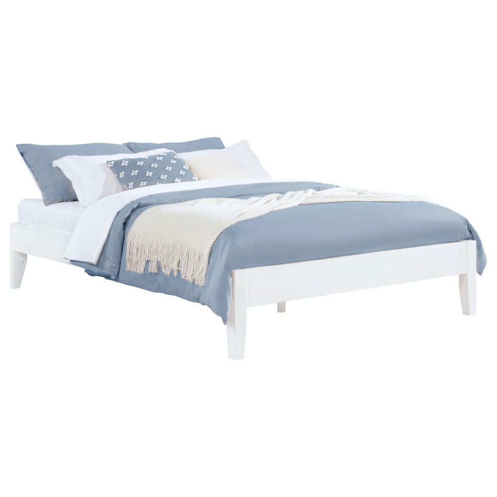 Hounslow Full Universal Platform Bed White. Picture 3
