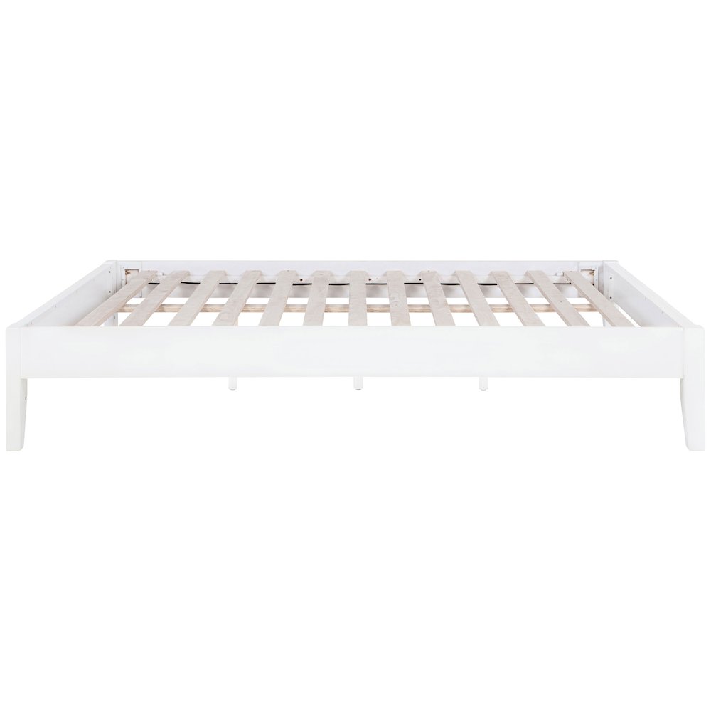Hounslow Full Universal Platform Bed White. Picture 6