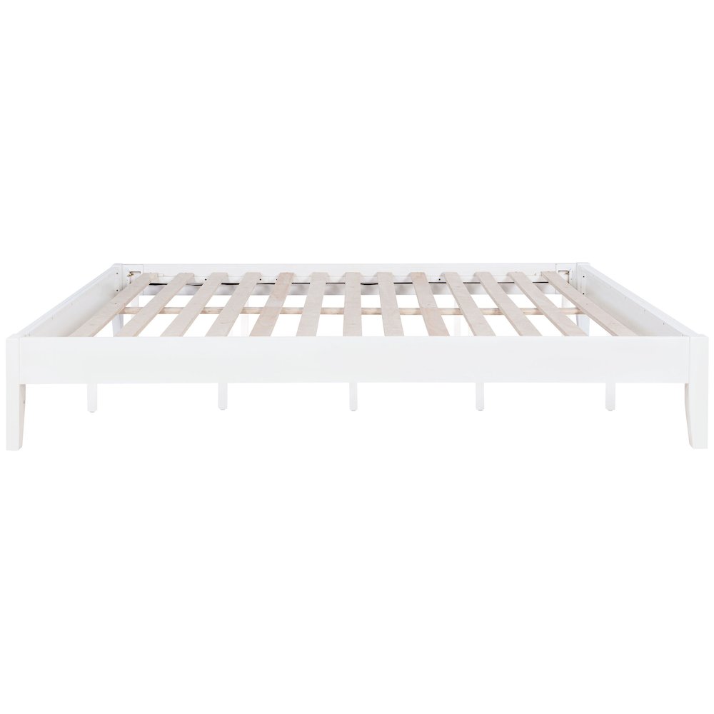 Hounslow Eastern King Universal Platform Bed White. Picture 6
