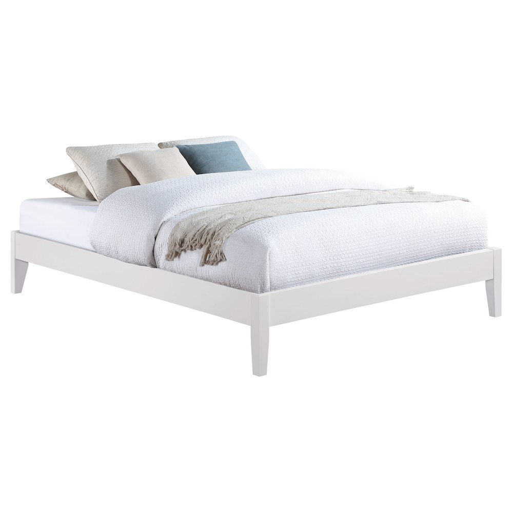 Hounslow Queen Universal Platform Bed White. Picture 3