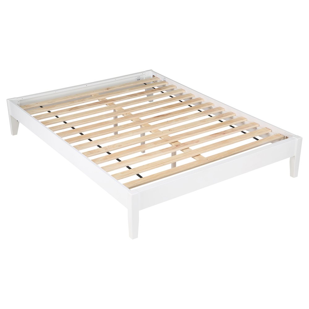 Hounslow Queen Universal Platform Bed White. Picture 4