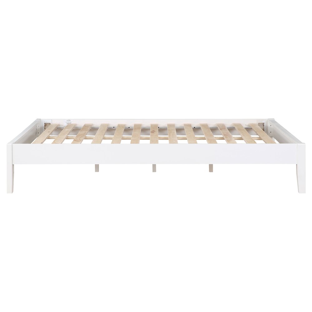 Hounslow Queen Universal Platform Bed White. Picture 6