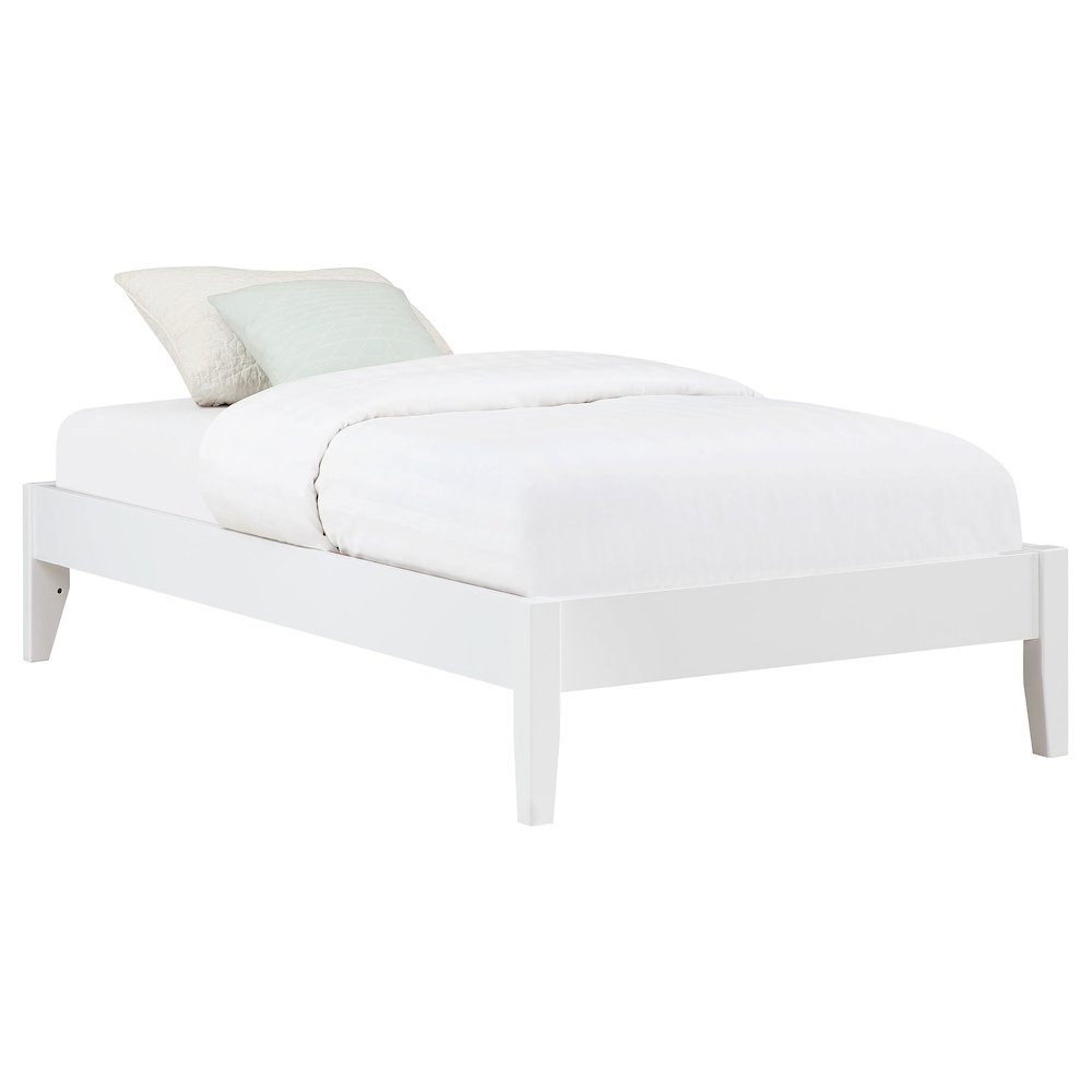 Hounslow Twin Universal Platform Bed White. Picture 3