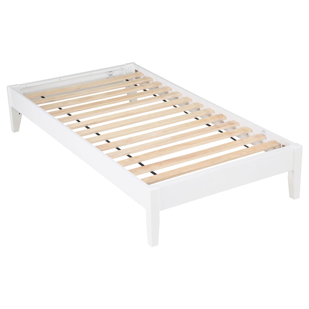 Hounslow Twin Universal Platform Bed White. Picture 4