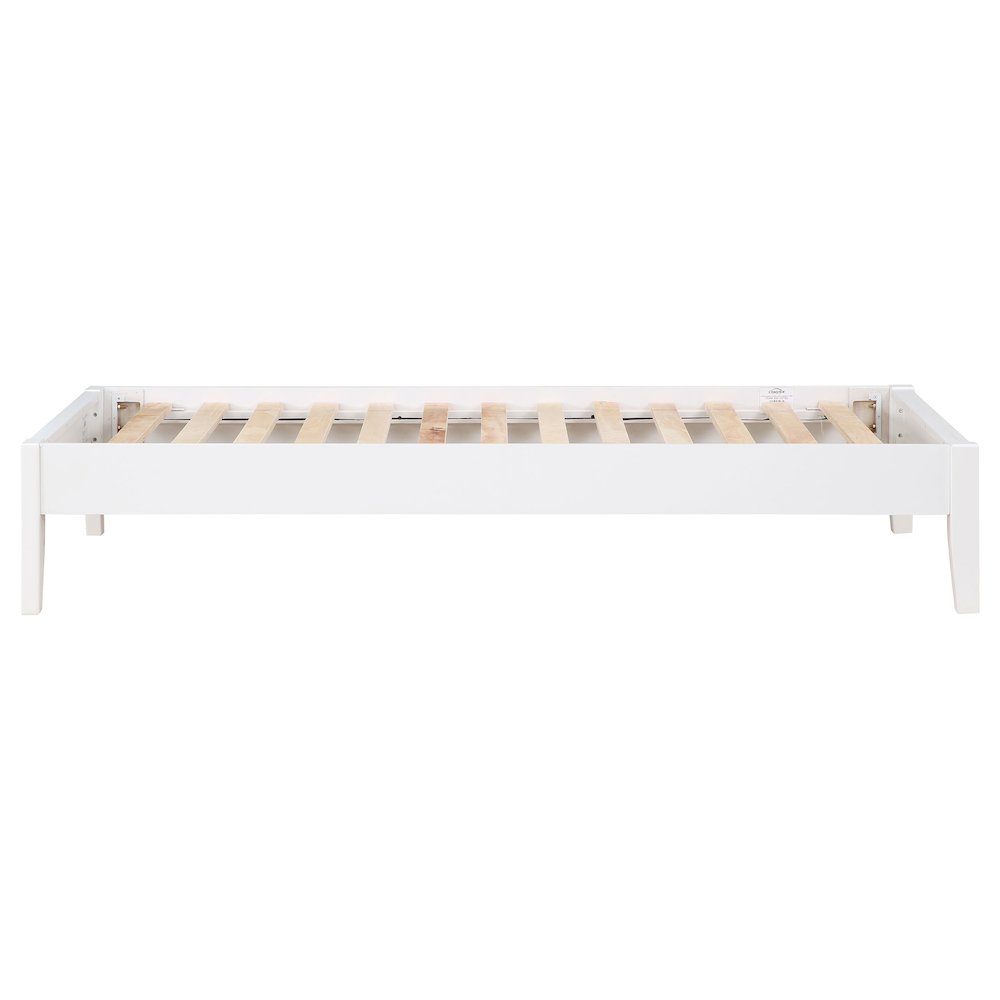 Hounslow Twin Universal Platform Bed White. Picture 6