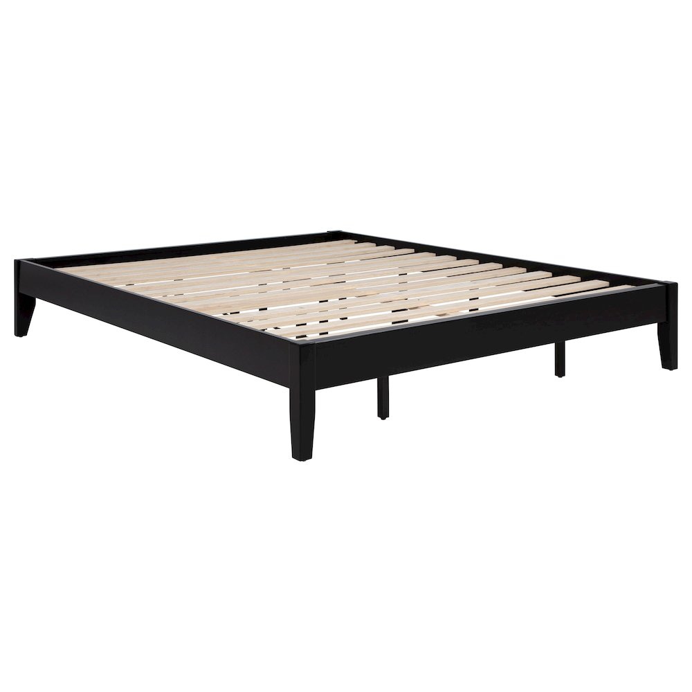 Hounslow Eastern King Universal Platform Bed Black. Picture 1